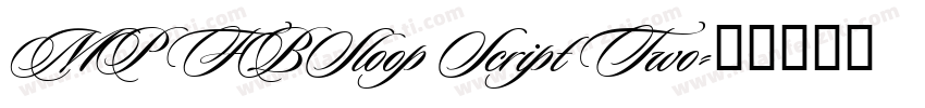 MP FBSloop Script Two字体转换
